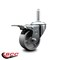 Service Caster 4 Inch Semi Steel Wheel Swivel 34 Inch Threaded Stem Caster Total Lock Brake SCC SCC-TSTTL20S415-SSR-34212 - alternate 4